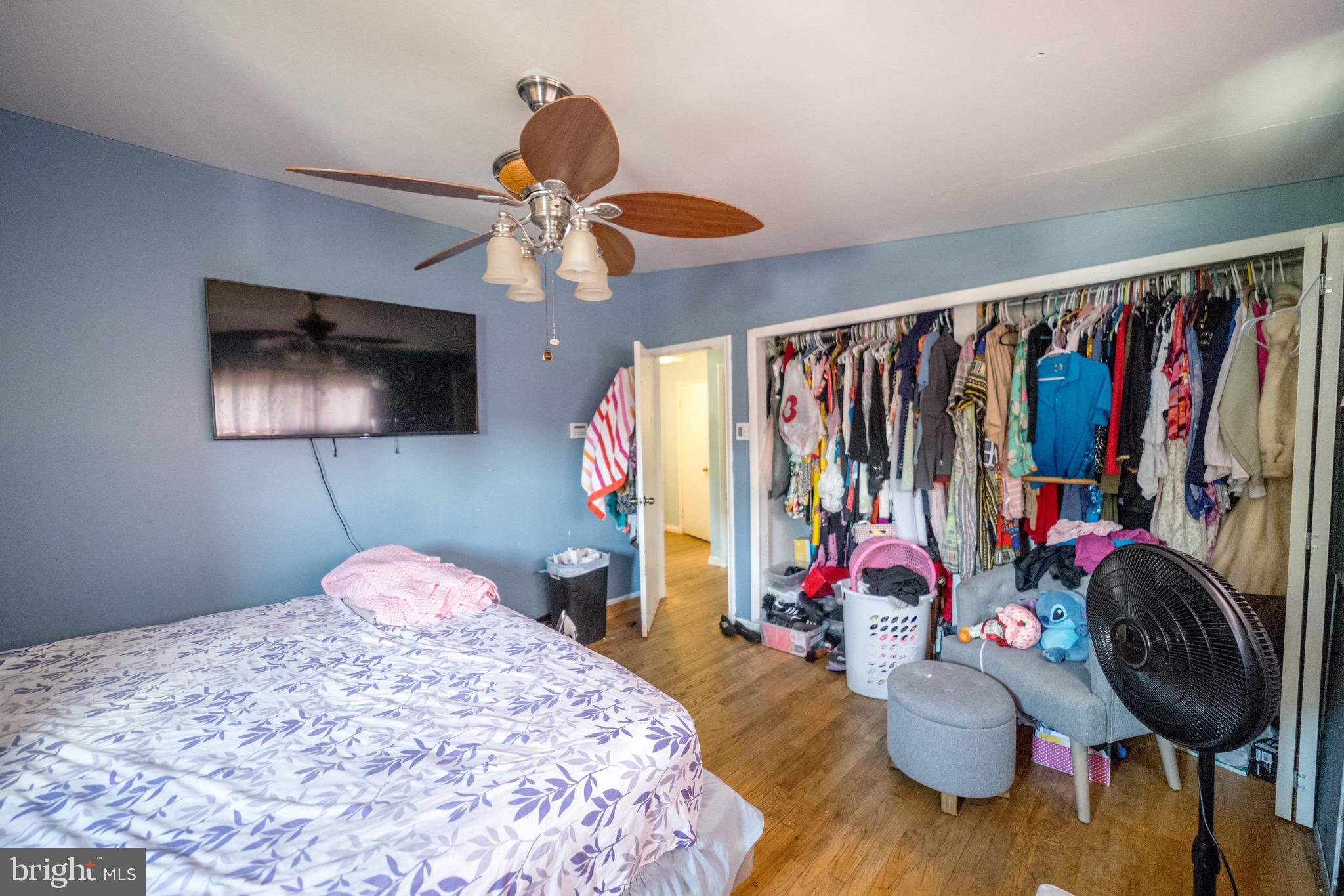 4125 Ronis Road Pikesville, MD 21208 - Photo 13 of 40 a view of a bedroom with gym equipment
