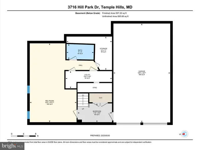 $599,000 | 3716 Hill Park Drive, Temple Hills, MD 20748