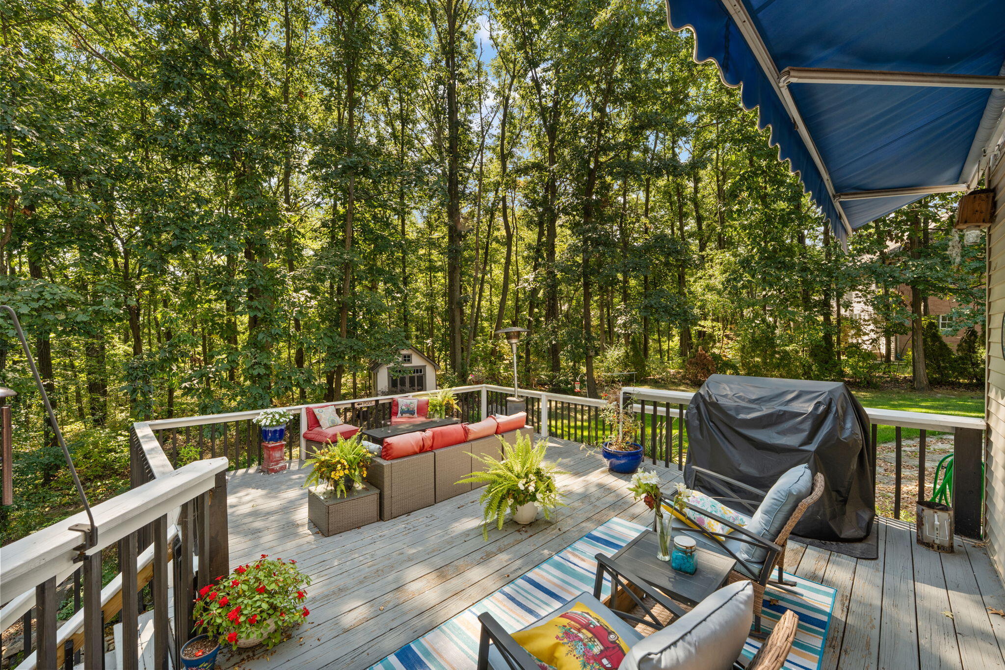 12275 South Williams Court Crown Point, IN 46307 - Photo 22 of 67 a backyard of a house with seating space