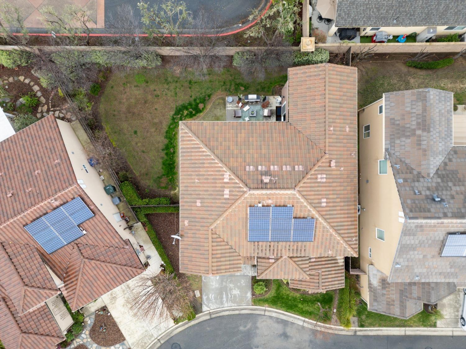 4217 Salem Lane Clovis, CA 93619 - Photo 45 of 57 a aerial view of a house with a yard