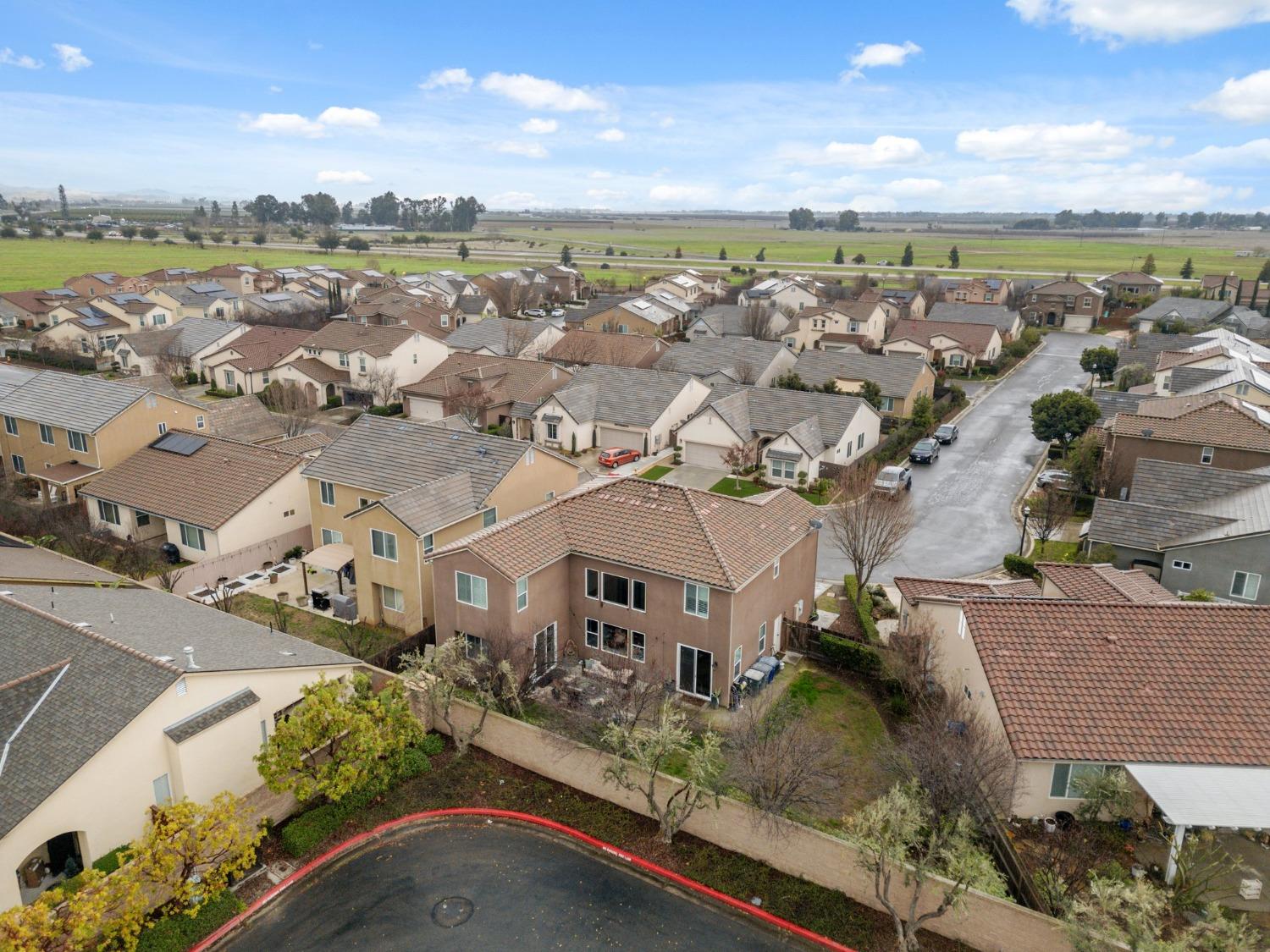 4217 Salem Lane Clovis, CA 93619 - Photo 49 of 57 an aerial view of residential houses with outdoor space