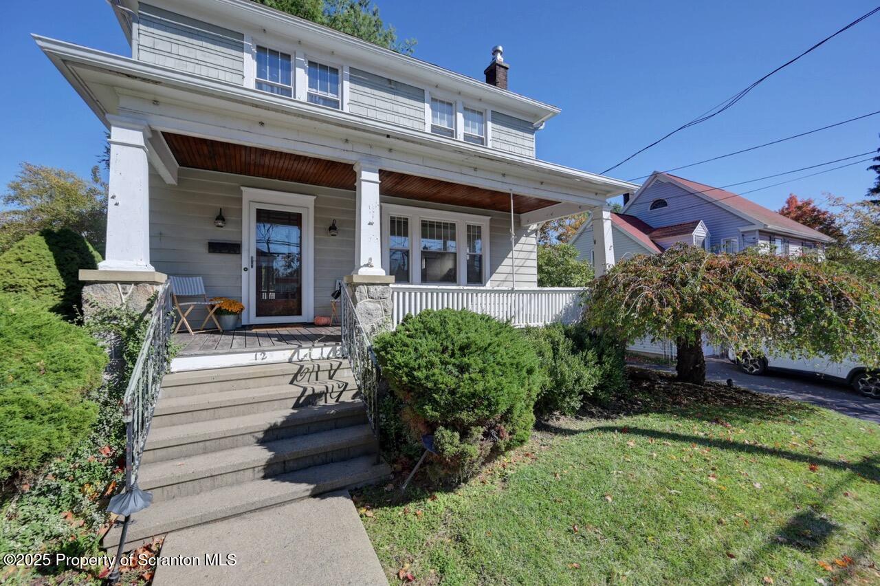 120 Glenburn Road Clarks Green, PA 18411 - Photo 3 of 34 front view of a house with a yard