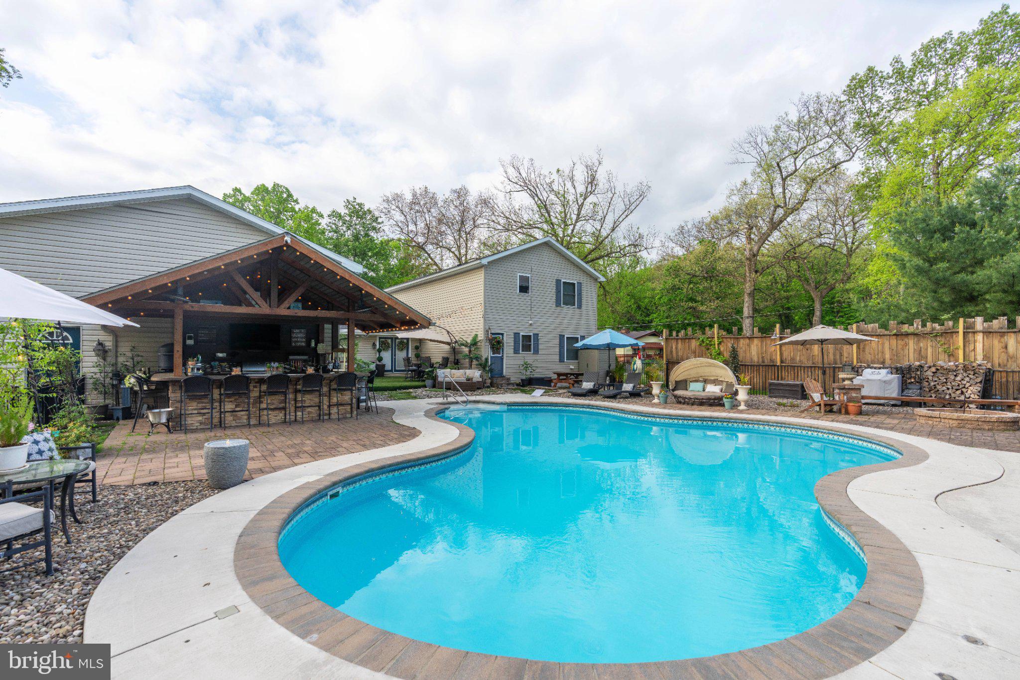 1002 Maple Lane Tyrone, PA 16686 - Photo 14 of 71 Serene backyard oasis with pool.