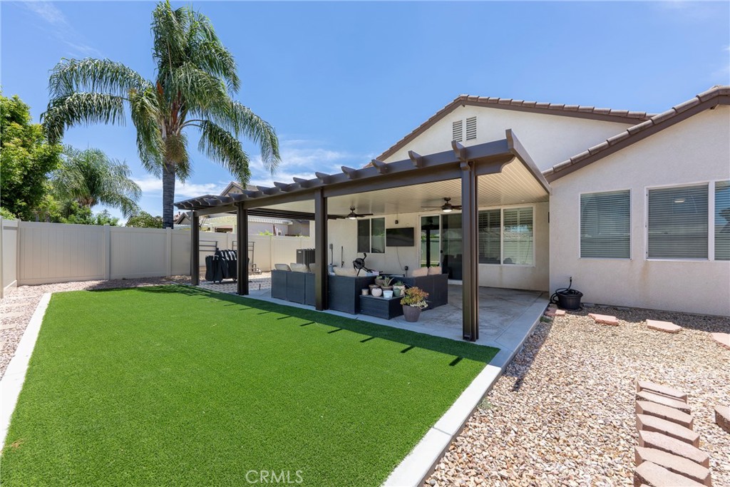 27100 Early Dawn Road Menifee, CA 92584 - Photo 10 of 71 Large Low Maintenance back yard