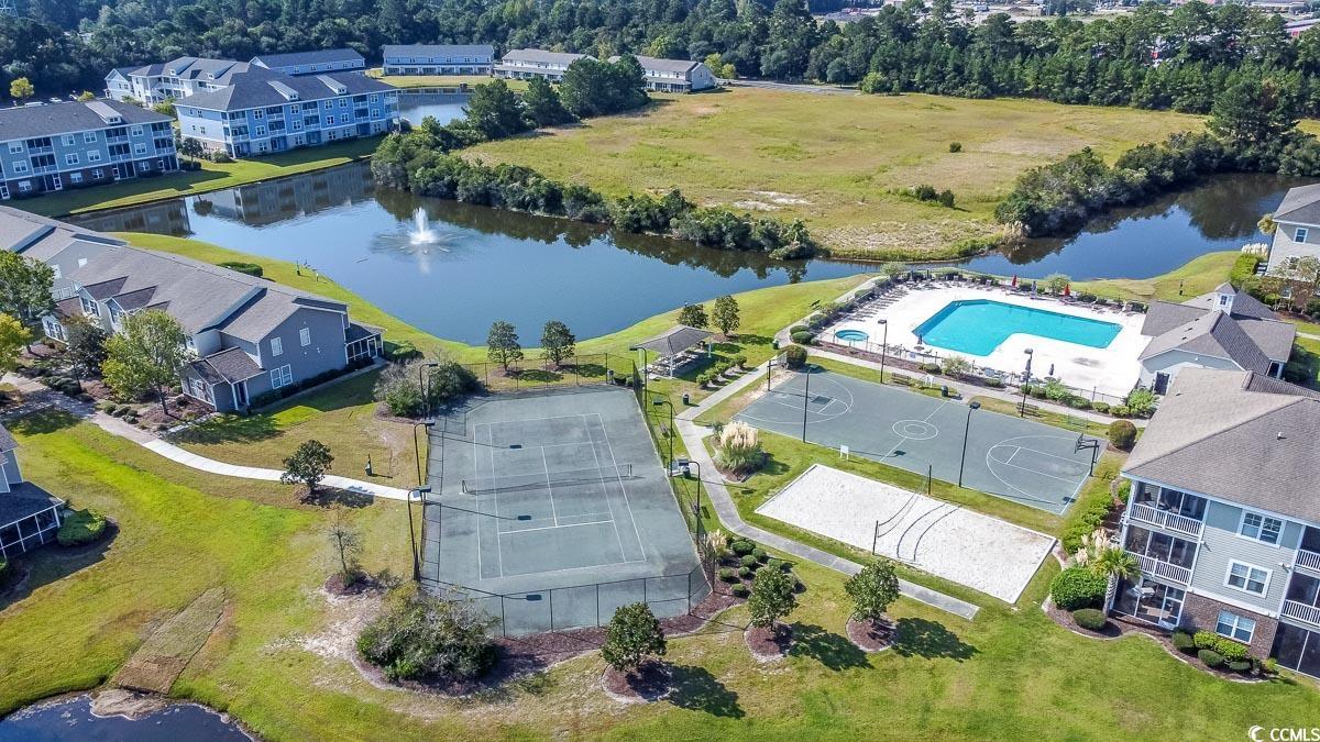 308 Kiskadee Loop, Unit E Conway, SC 29526 - Photo 2 of 28 Bird's eye view of a large body of water and a pool area