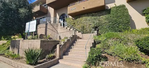 a view of a backyard with plants