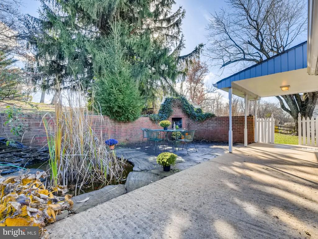 5123 Woodville Road Mount Airy, MD 21771 - Photo 11 of 37 Enclosed Patio/Fish Pond/ Entertaining Area