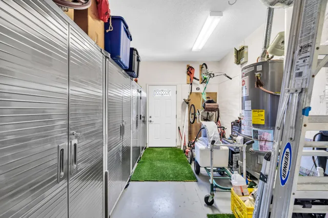 a view of swimming pool with a porch