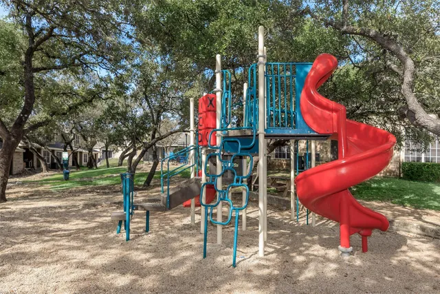 a view of outdoor space with seating