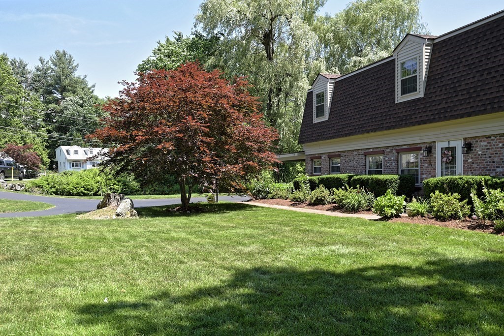 31 Elm Street Upton, MA 01568 - Photo 2 of 33 a garden with trees in front of it