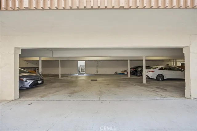 a view of parking area