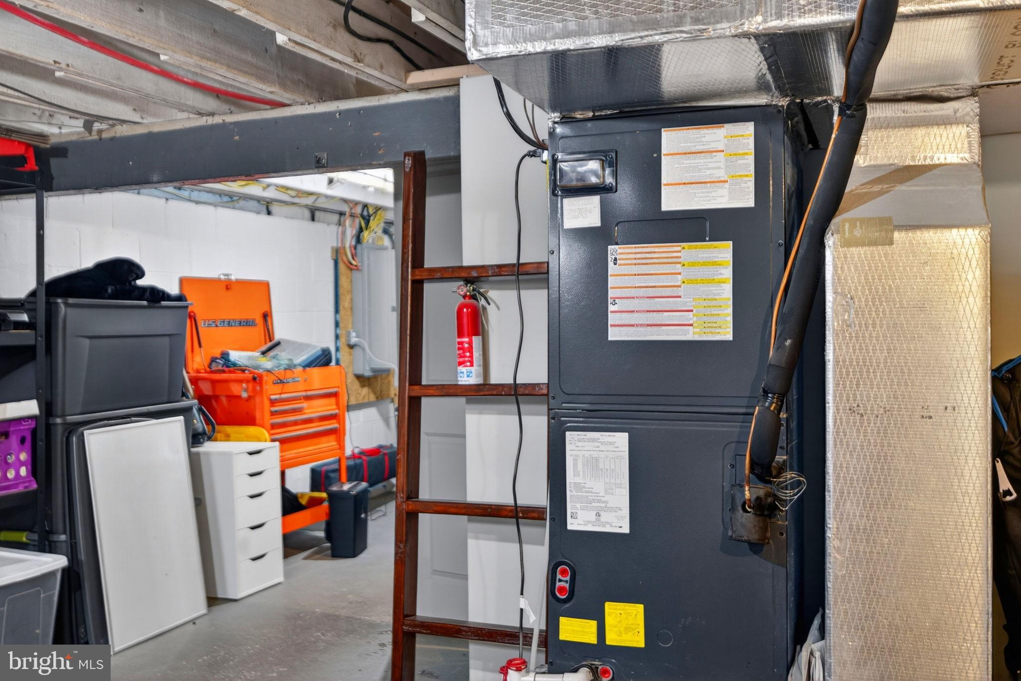 205 South And K Street Spring City, PA 19475 - Photo 34 of 36 Functional basement utility space with equipment.