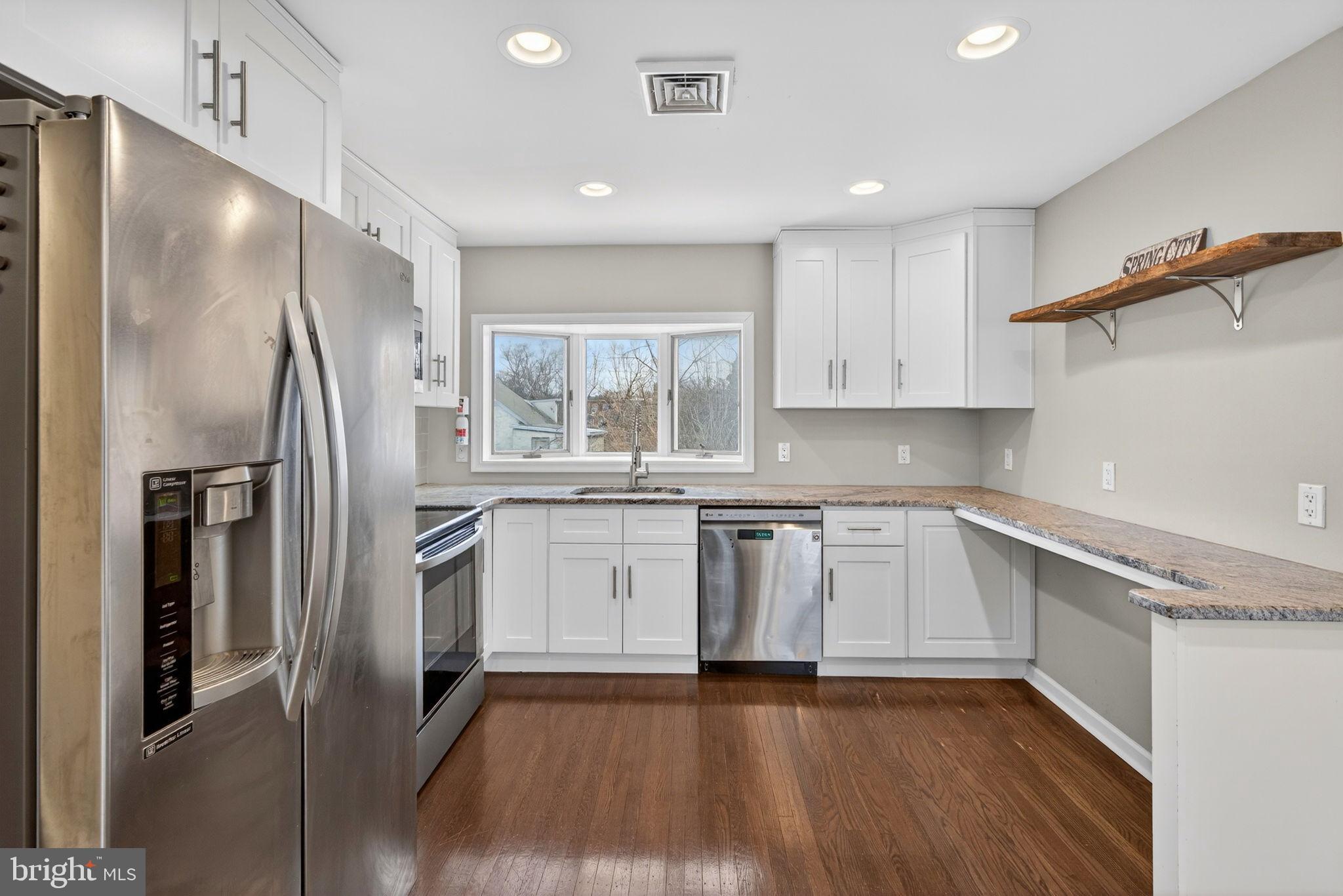 205 South And K Street Spring City, PA 19475 - Photo 10 of 36 Modern kitchen with sleek finishes.
