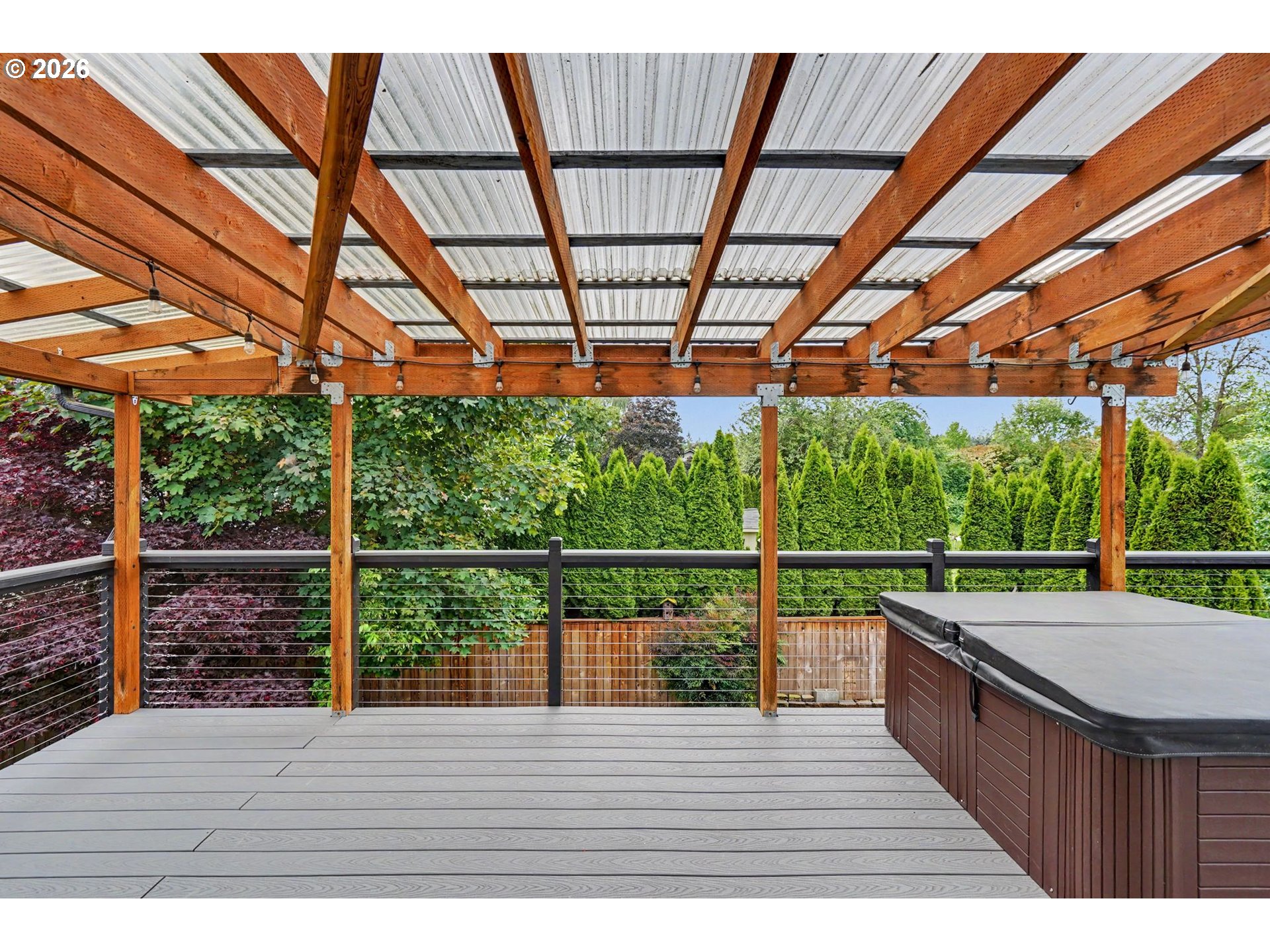 1462 Barnick Road Northeast Keizer, OR 97303 - Photo 41 of 48 a view of outdoor space with wooden deck
