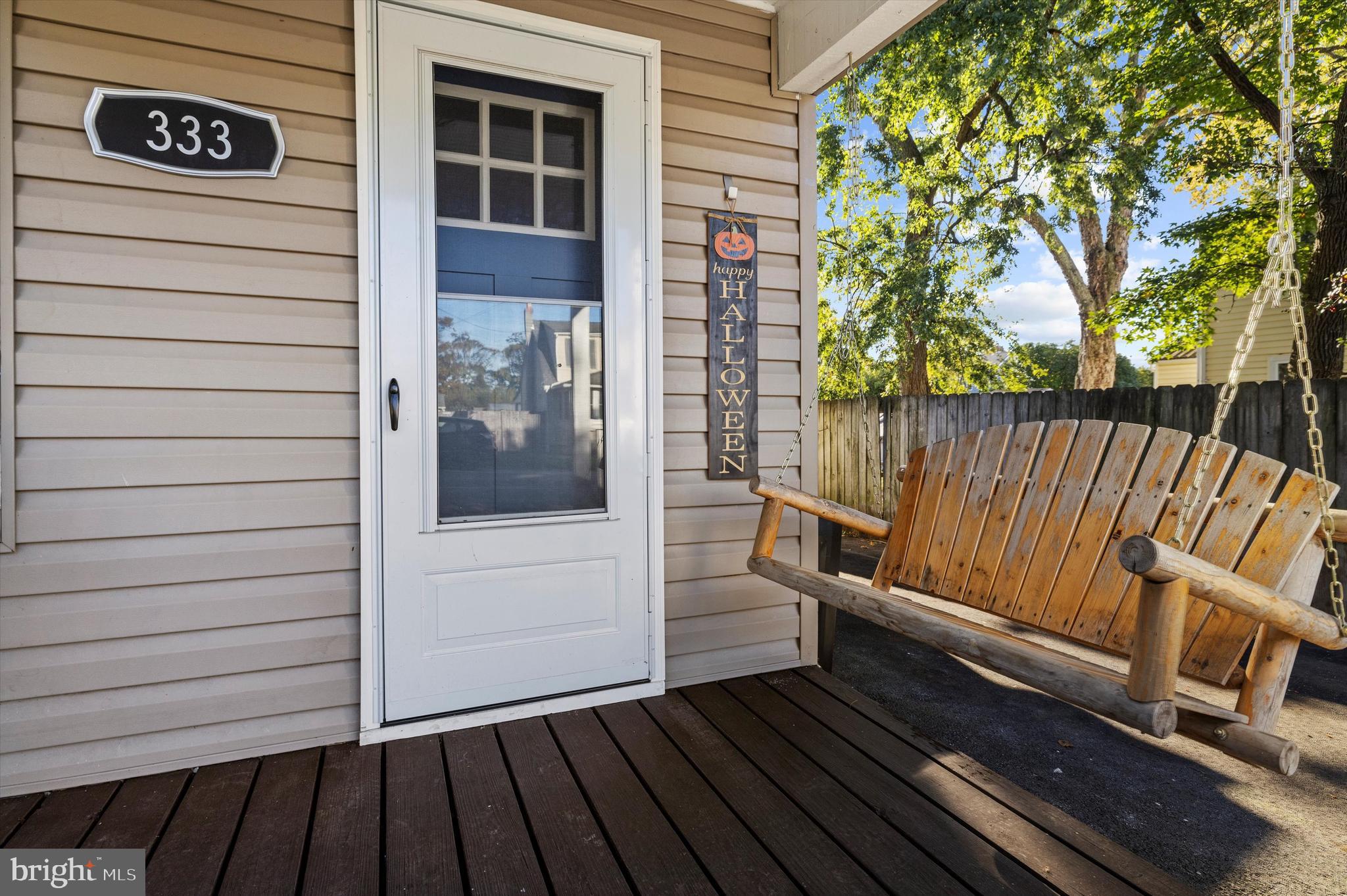 333 Magothy Beach Road Pasadena, MD 21122 - Photo 2 of 51 Front porch swing