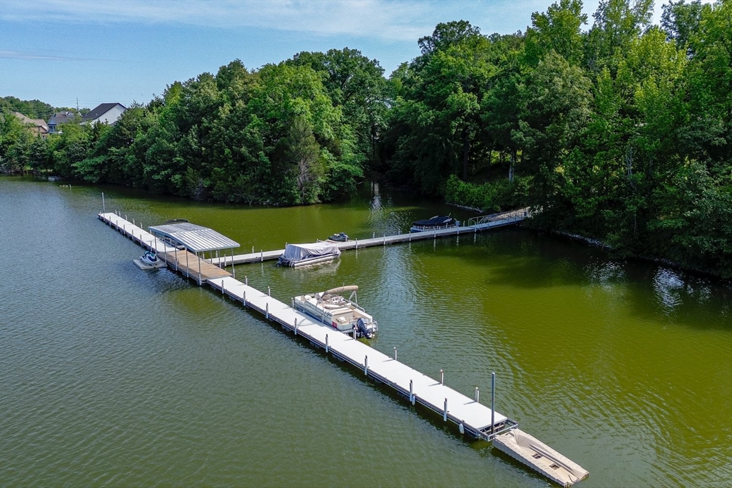 6 Cypress Point Drive Winchester, TN 37398 - Photo 4 of 58 an aerial view of a house with a swimming pool patio and outdoor seating
