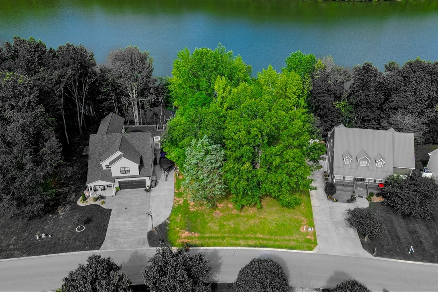 6 Cypress Point Drive Winchester, TN 37398 - Photo 8 of 58 an aerial view of a house with a yard