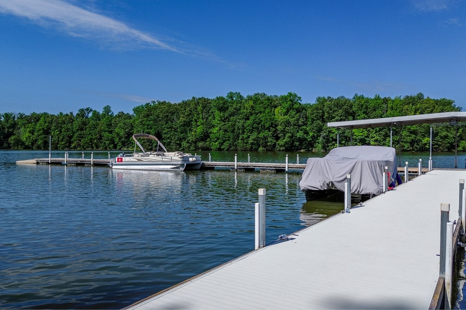 6 Cypress Point Drive Winchester, TN 37398 - Photo 9 of 58 a view of a lake with a house in the background