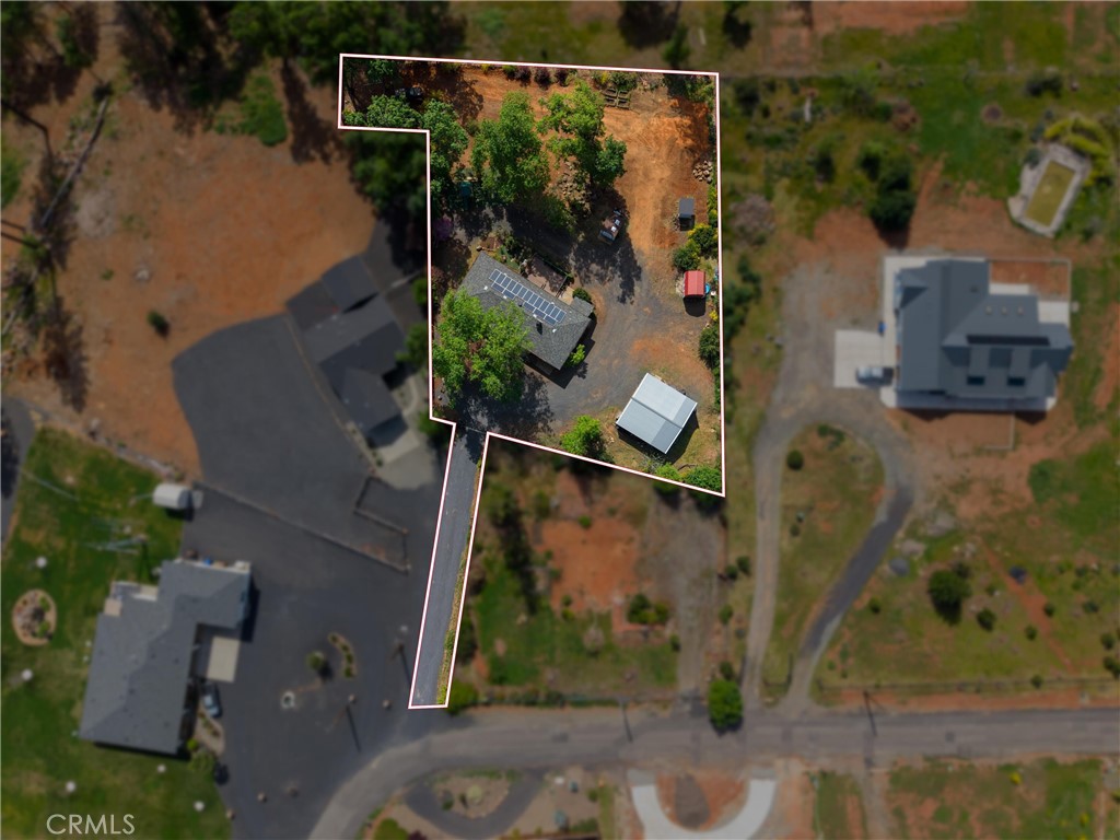 5805 Gradley Lane Paradise, CA 95969 - Photo 22 of 31 an aerial view of houses with outdoor space