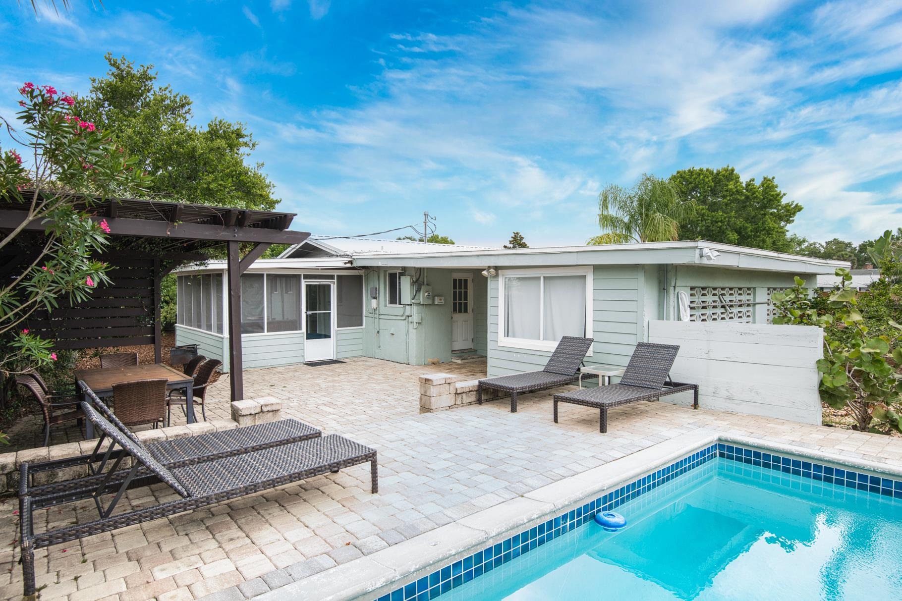 159 Southwind Circle St. Augustine, FL 32080 - Photo 4 of 36 front view of a house with a patio