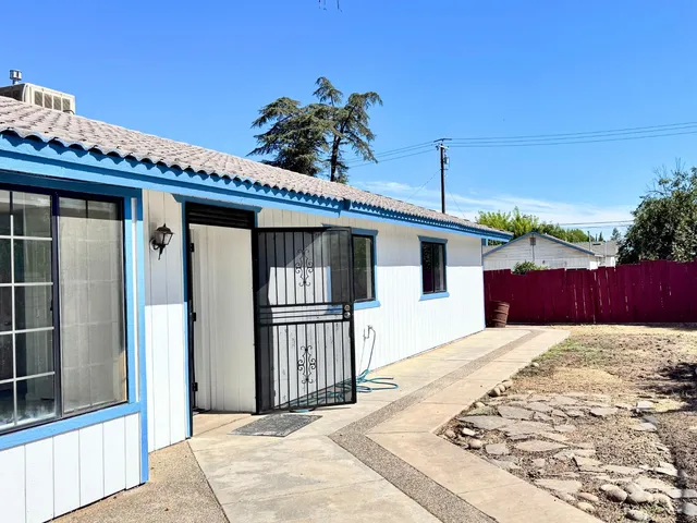 a view of a house with a porch