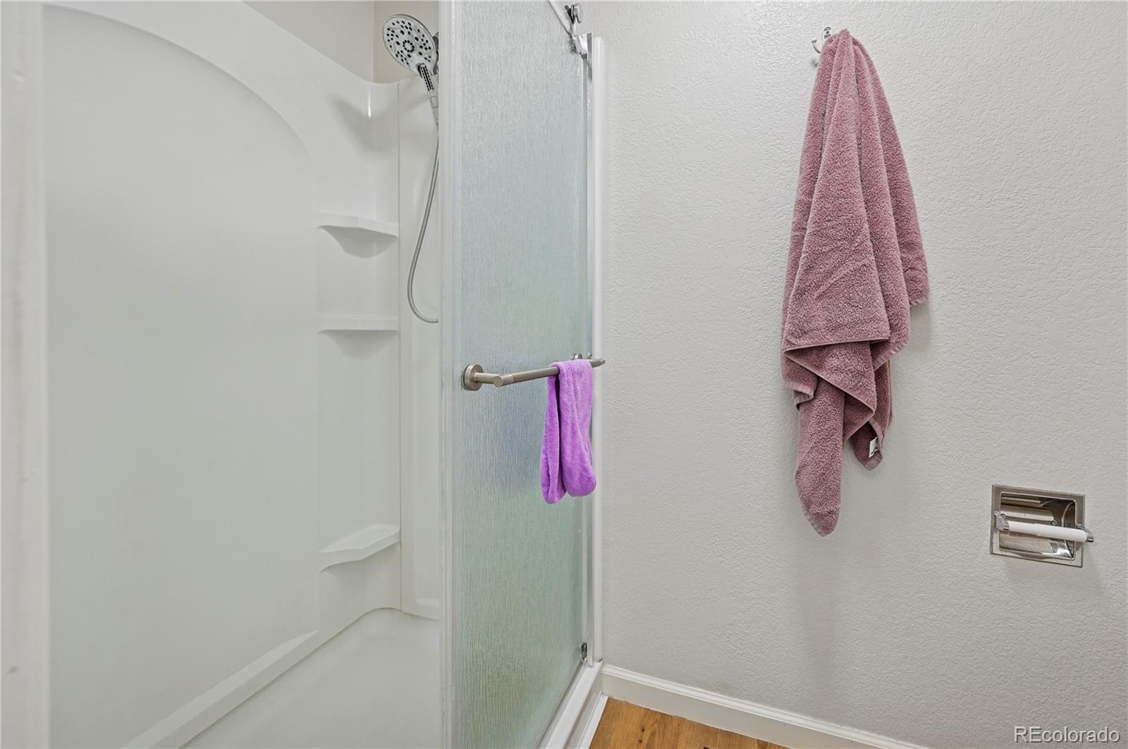 795 Winebrook Way Fountain, CO 80817 - Photo 21 of 41 a bathroom with a shower