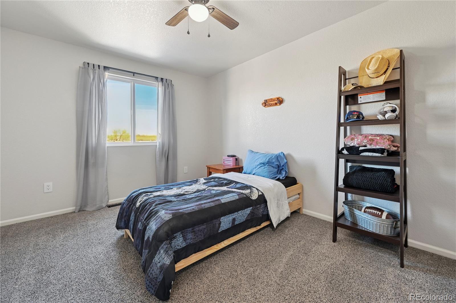 795 Winebrook Way Fountain, CO 80817 - Photo 26 of 41 a bedroom with a bed and cabinets