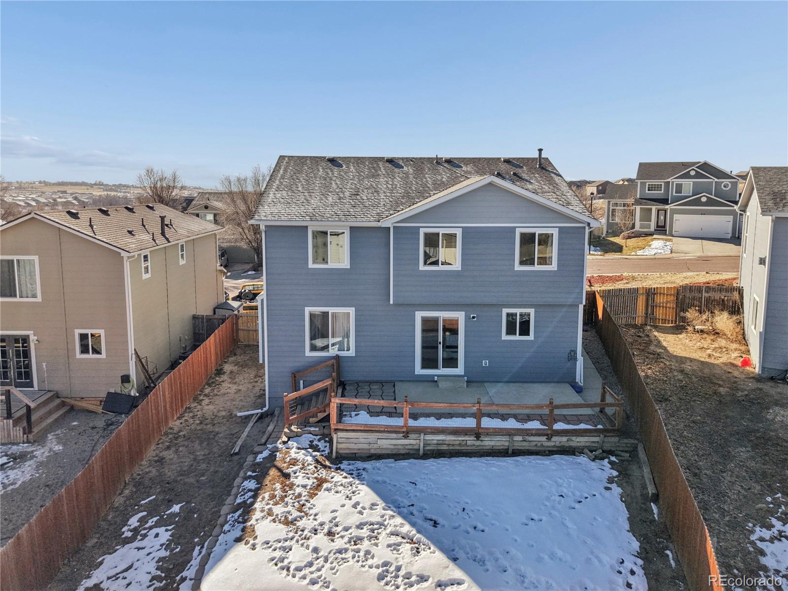795 Winebrook Way Fountain, CO 80817 - Photo 32 of 41 a house view with a sitting space
