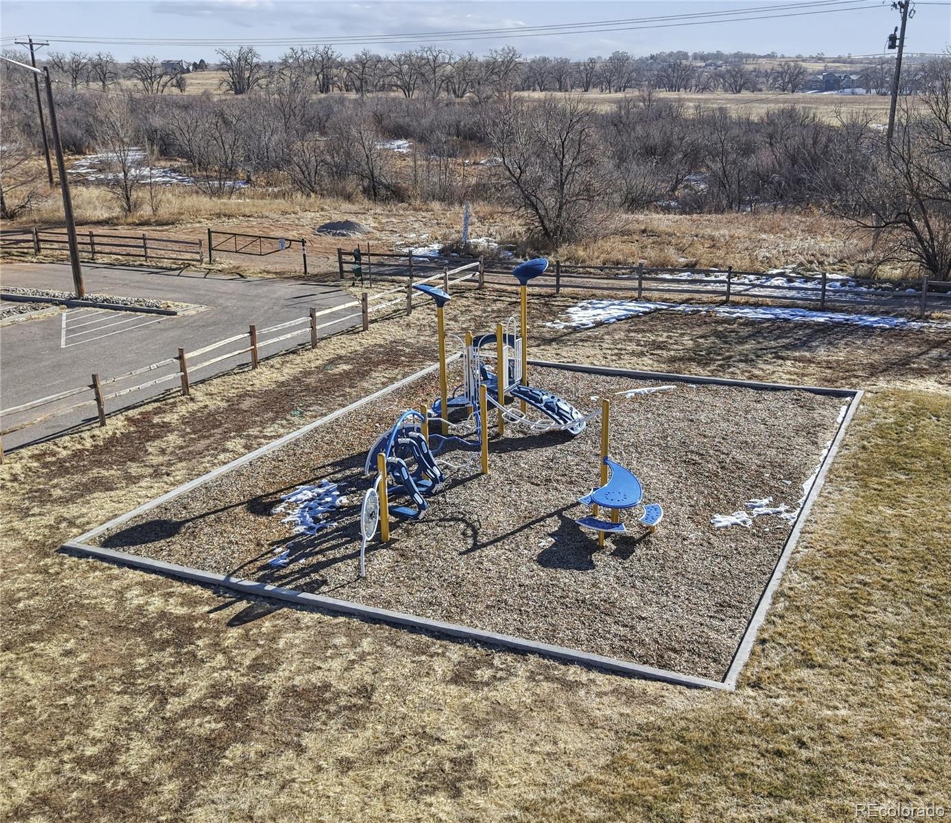 795 Winebrook Way Fountain, CO 80817 - Photo 38 of 41 a view of a backyard of a house