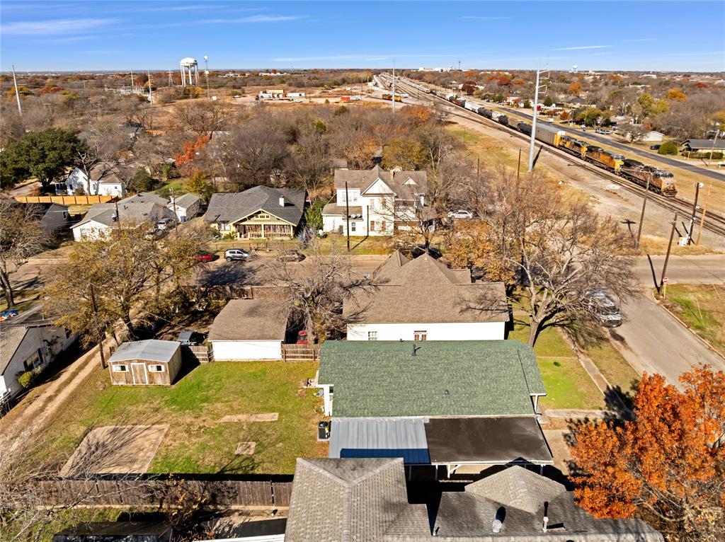 907 Southwest Main Street Ennis, TX 75119 - Photo 21 of 28 an aerial view of residential houses with outdoor space