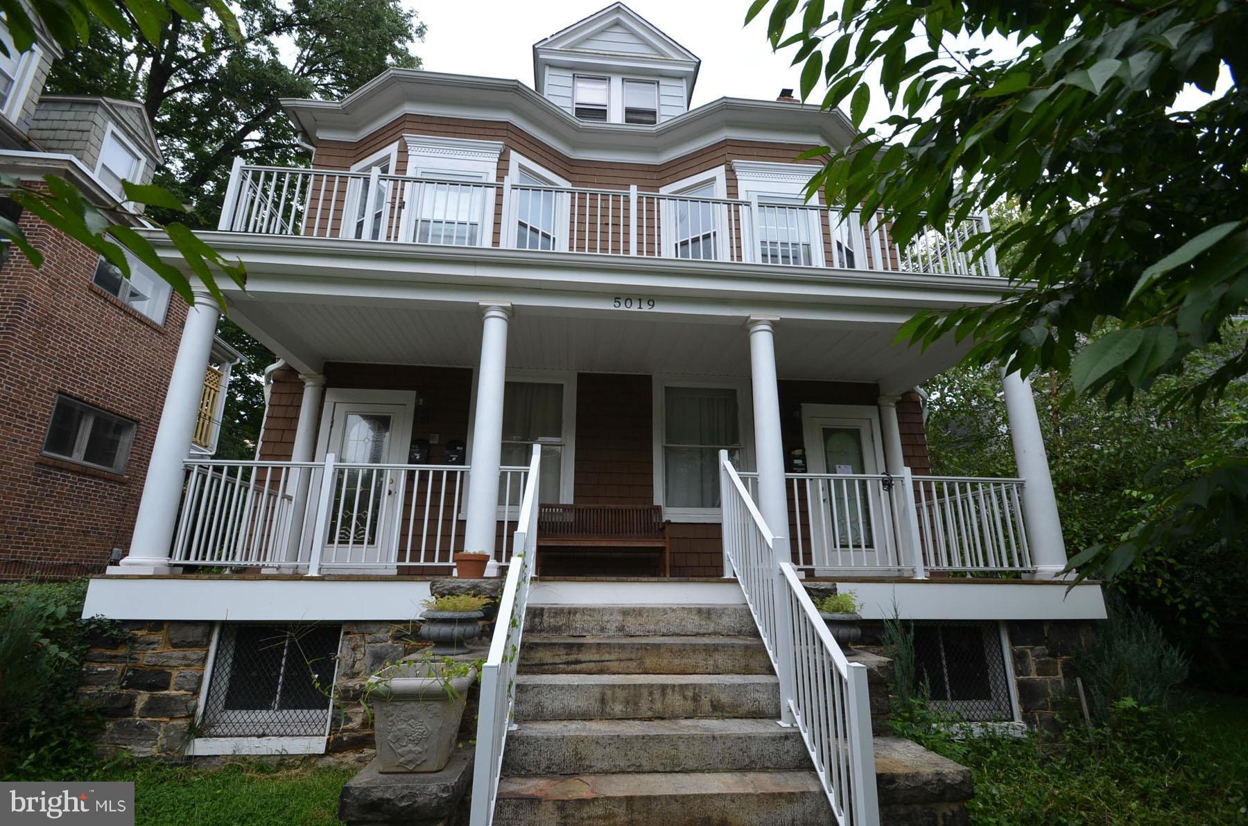 5019 Roland Avenue Baltimore, MD 21210 - Photo 2 of 2 a front view of a house