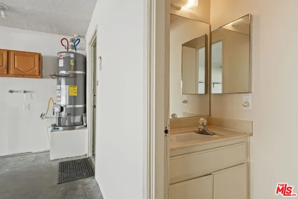 a view of a car garage