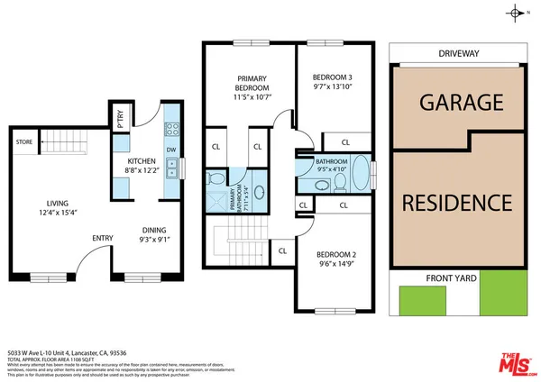 $295,000 | 5033 West Avenue L-11, Unit 4, Lancaster, CA 93536