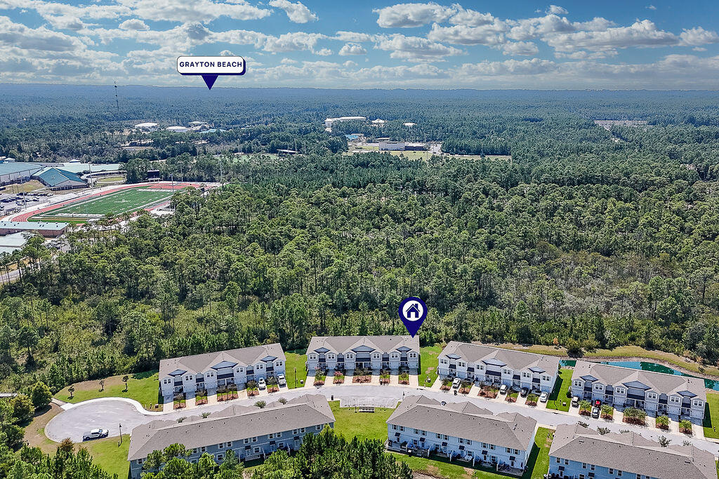 146 Crossing Lane, Unit F Santa Rosa Beach, FL 32459 - Photo 47 of 50 146CrossingLnDrone-6
