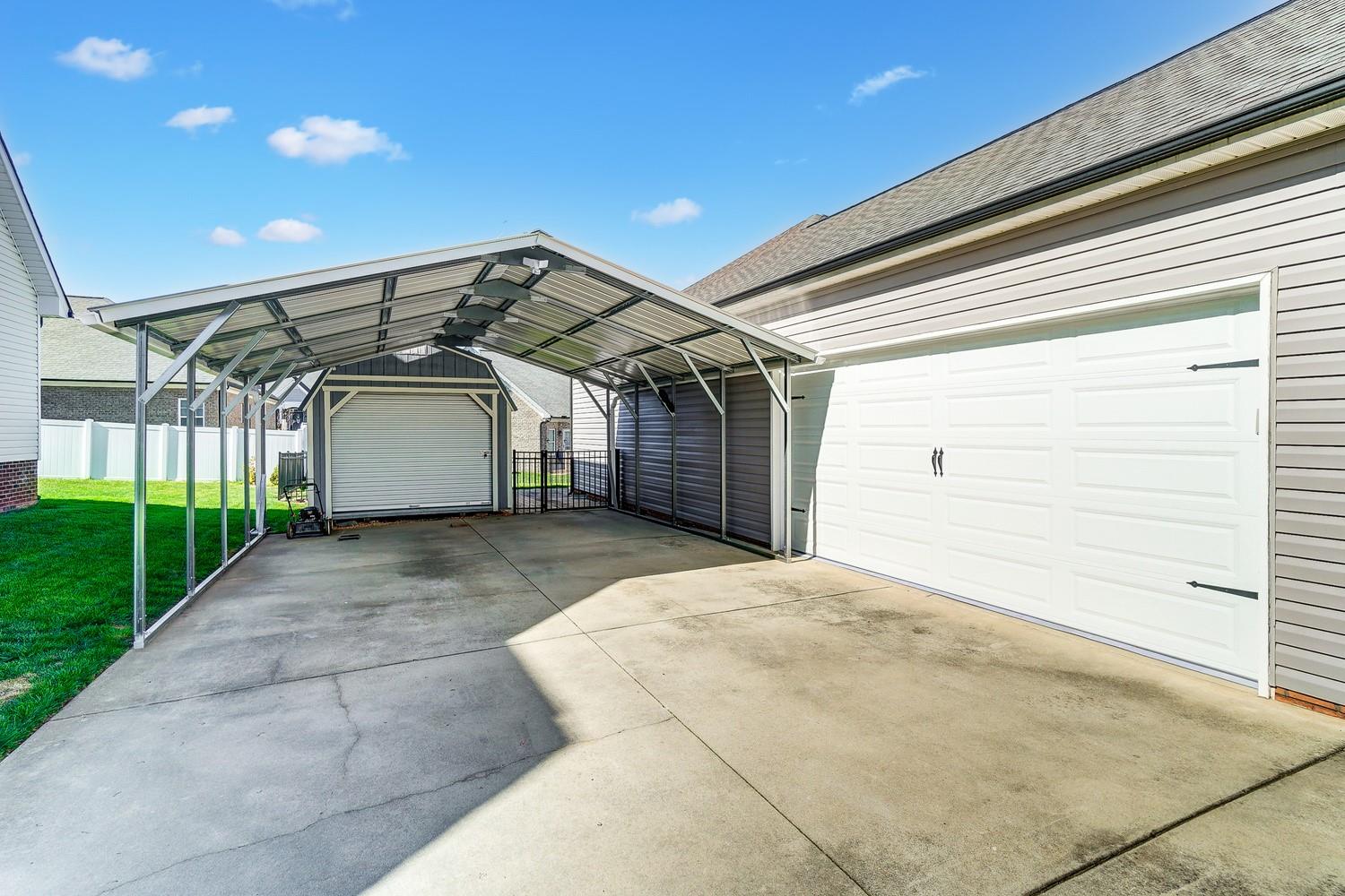 306 Wendover Drive Locust, NC 28097 - Photo 5 of 42 a view of garage