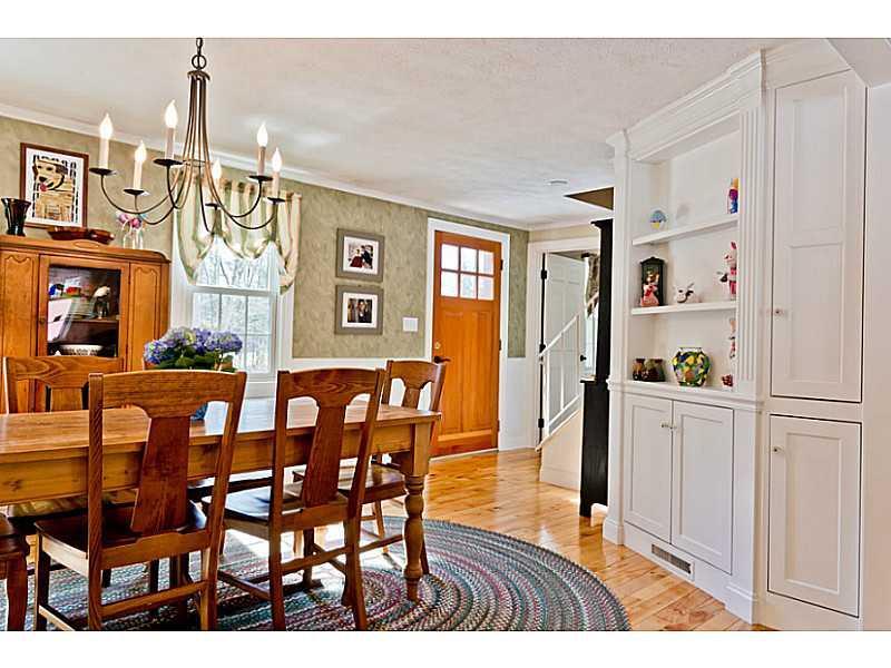 84 Burnham Road Scarborough, ME 04074 - Photo 13 of 35 Dining Room. Built-ins