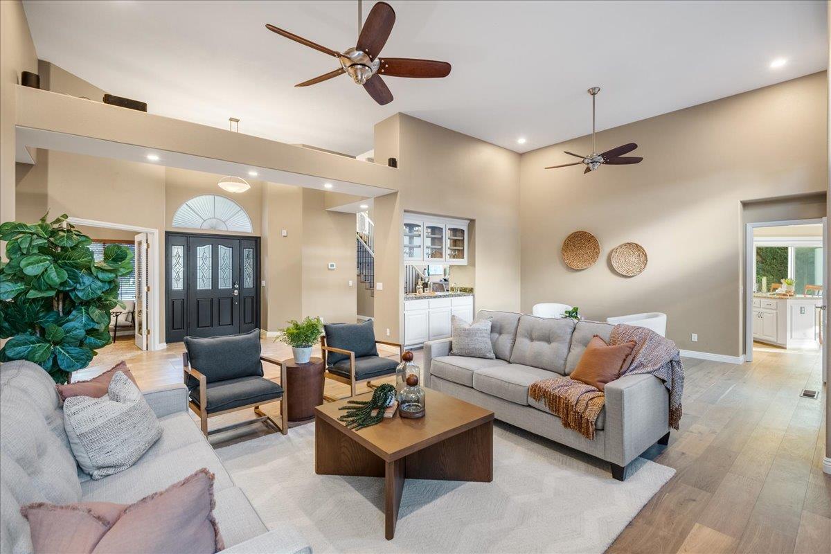 17446 Serene Drive Morgan Hill, CA 95037 - Photo 14 of 82 a living room with furniture and a large window