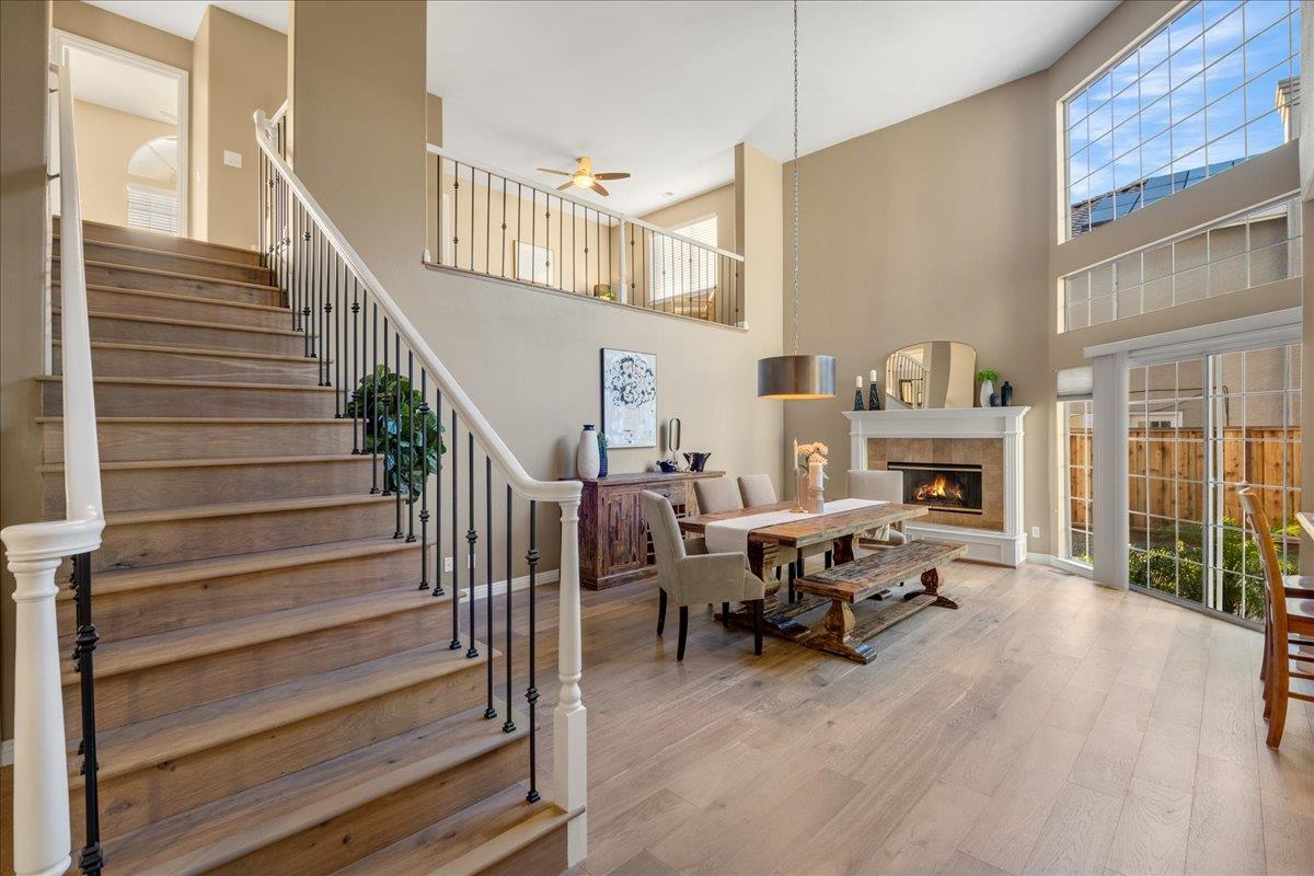 17446 Serene Drive Morgan Hill, CA 95037 - Photo 27 of 82 a view of a livingroom with furniture and a fireplace