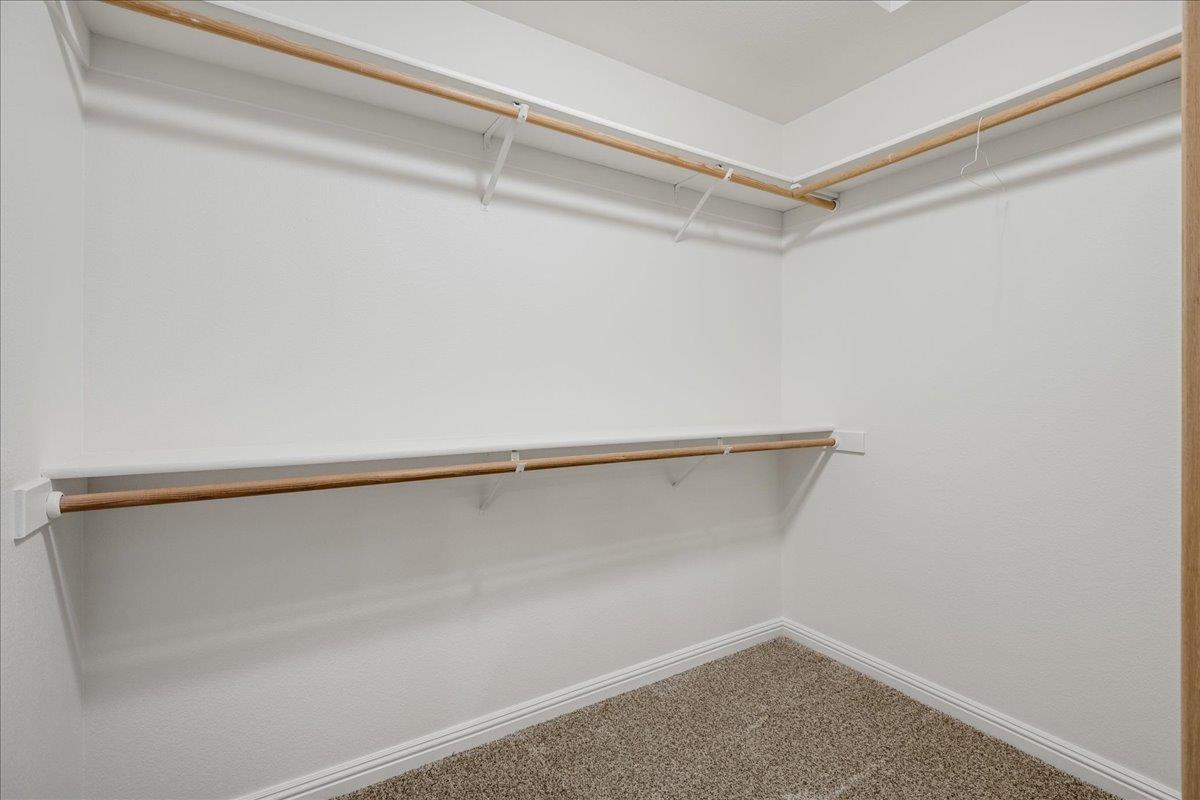 17446 Serene Drive Morgan Hill, CA 95037 - Photo 47 of 82 a view of an empty walk in closet