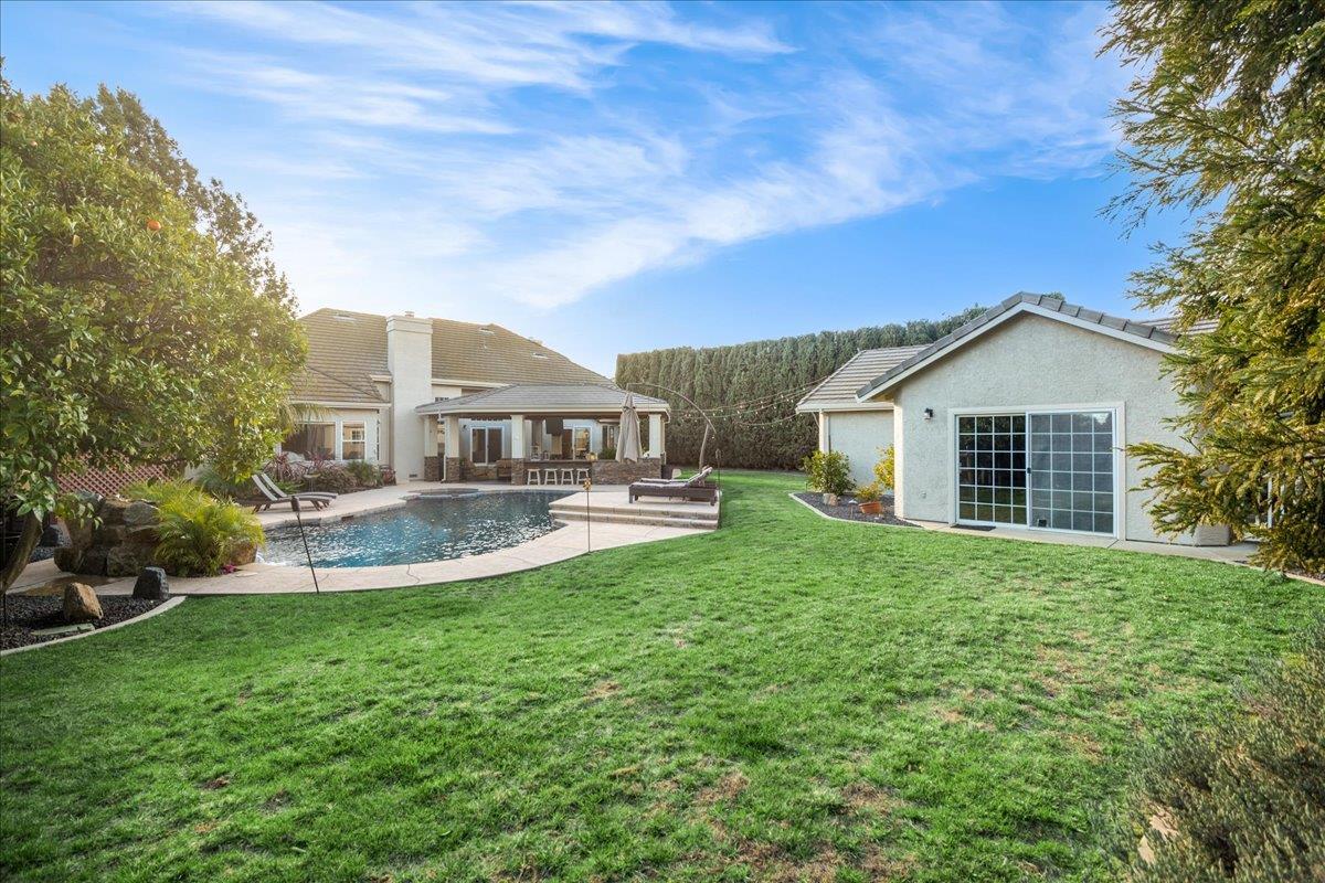 17446 Serene Drive Morgan Hill, CA 95037 - Photo 77 of 82 a view of a house with a yard and sitting area