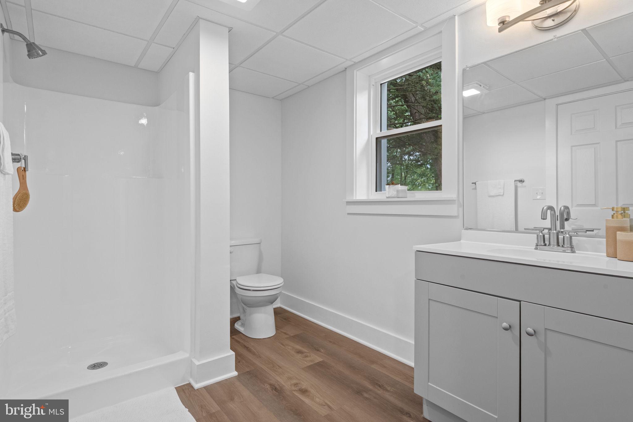 229 Cider Press Road Manheim, PA 17545 - Photo 37 of 47 a bathroom with a toilet sink a window and mirror