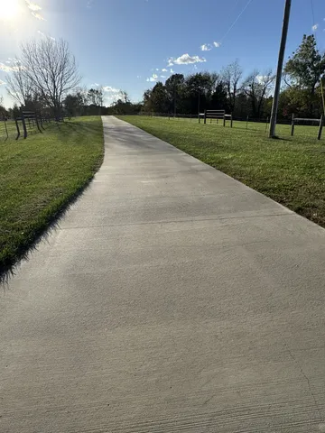 a view of an outdoor space and yard
