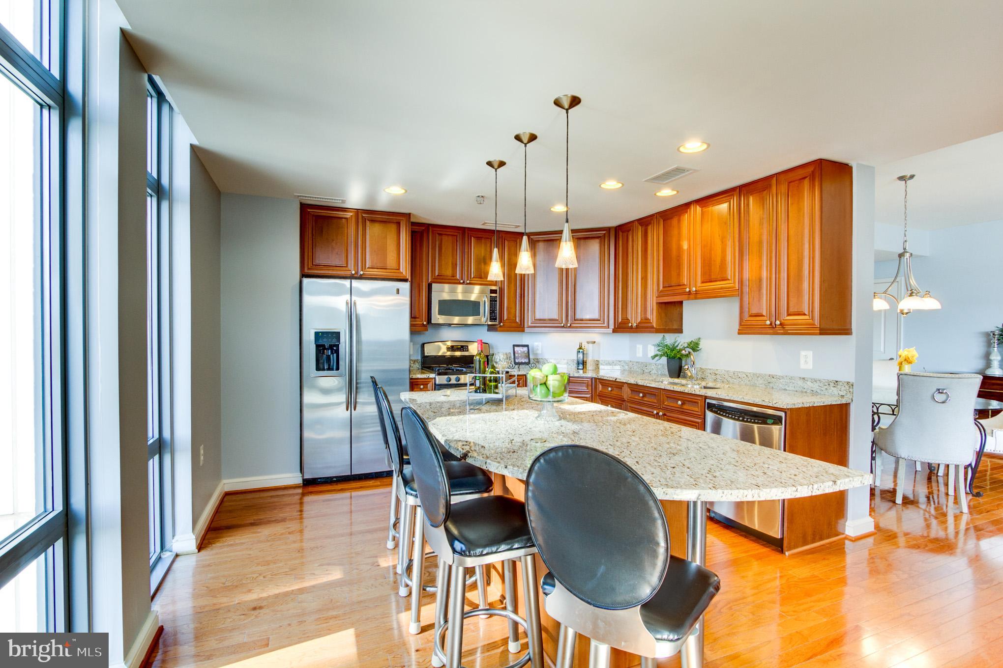 11990 Market Street, Unit 1401 Reston, VA 20190 - Photo 7 of 69 Kitchen Island