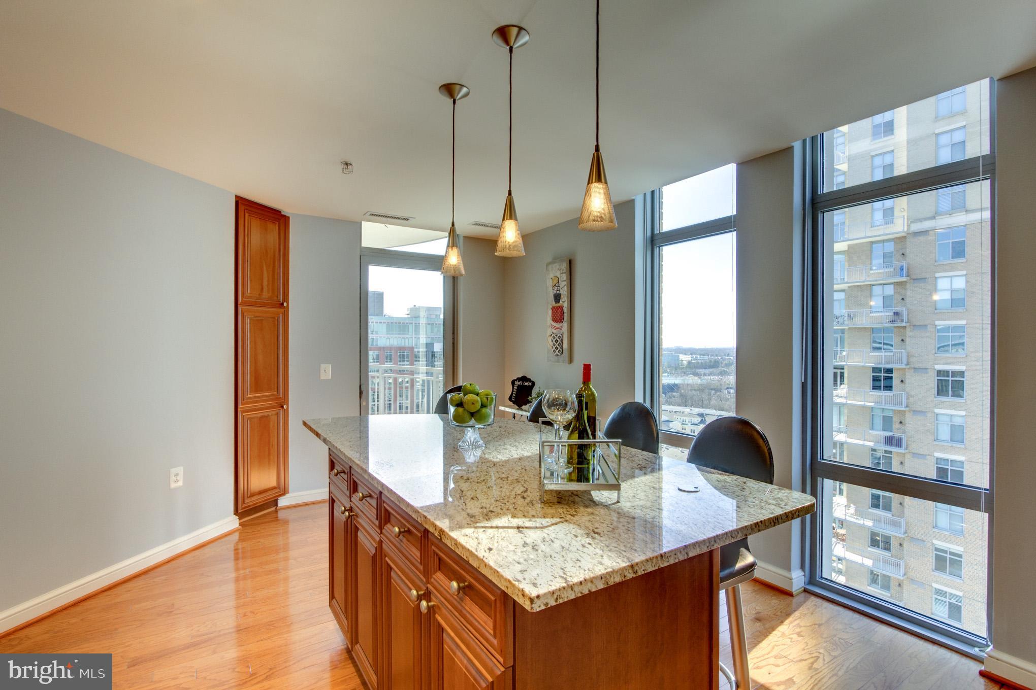 11990 Market Street, Unit 1401 Reston, VA 20190 - Photo 8 of 69 Kitchen Island