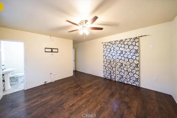 wooden floor in an empty room