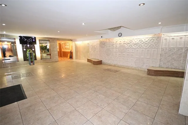 a view of a hallway with interior of the house