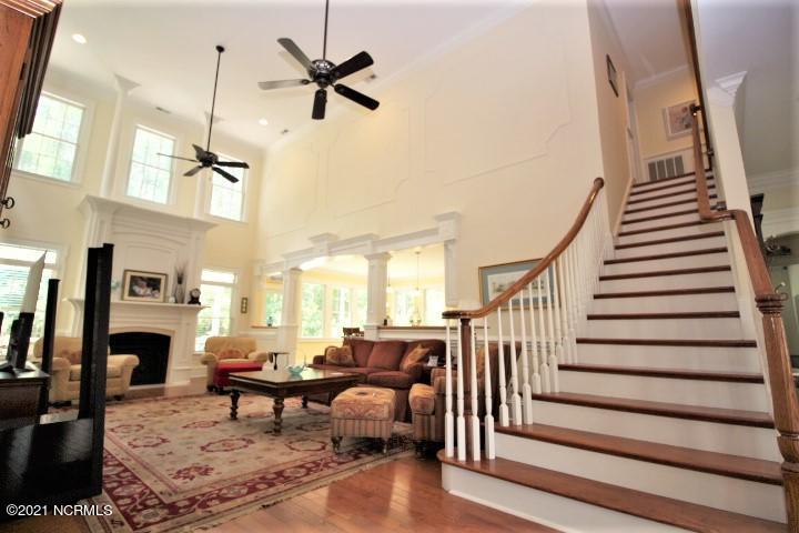 25 Gables Road New Bern, NC 28562 - Photo 12 of 52 stairway in 2-story living