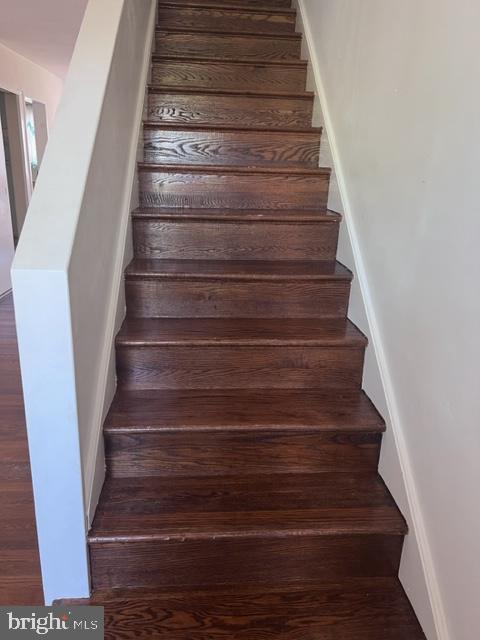 711 Decatur Place Northeast Washington, DC 20017 - Photo 3 of 15 Staircase to upper level