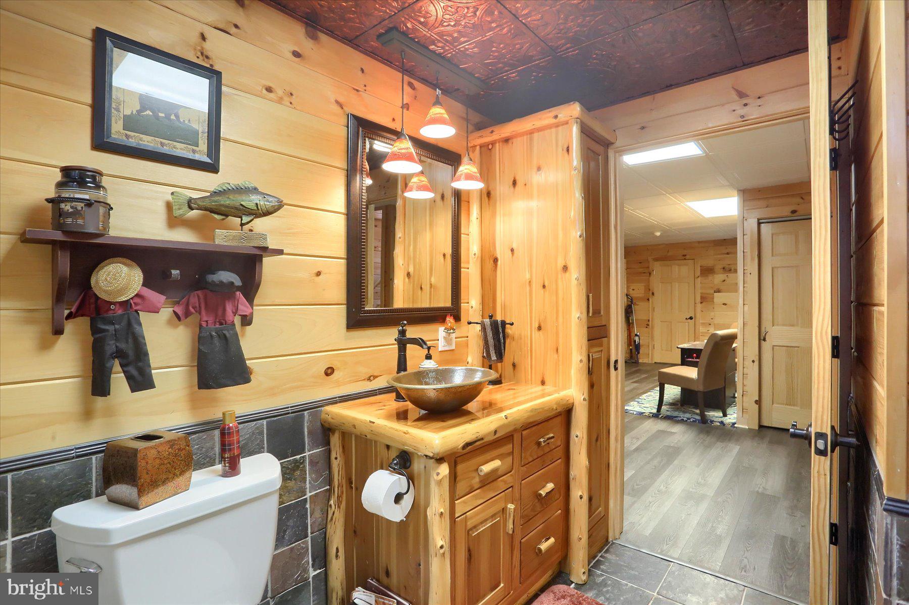 1560 Rhine Hollow Road East Waterford, PA 17021 - Photo 48 of 113 a bathroom with a sink a toilet and mirror