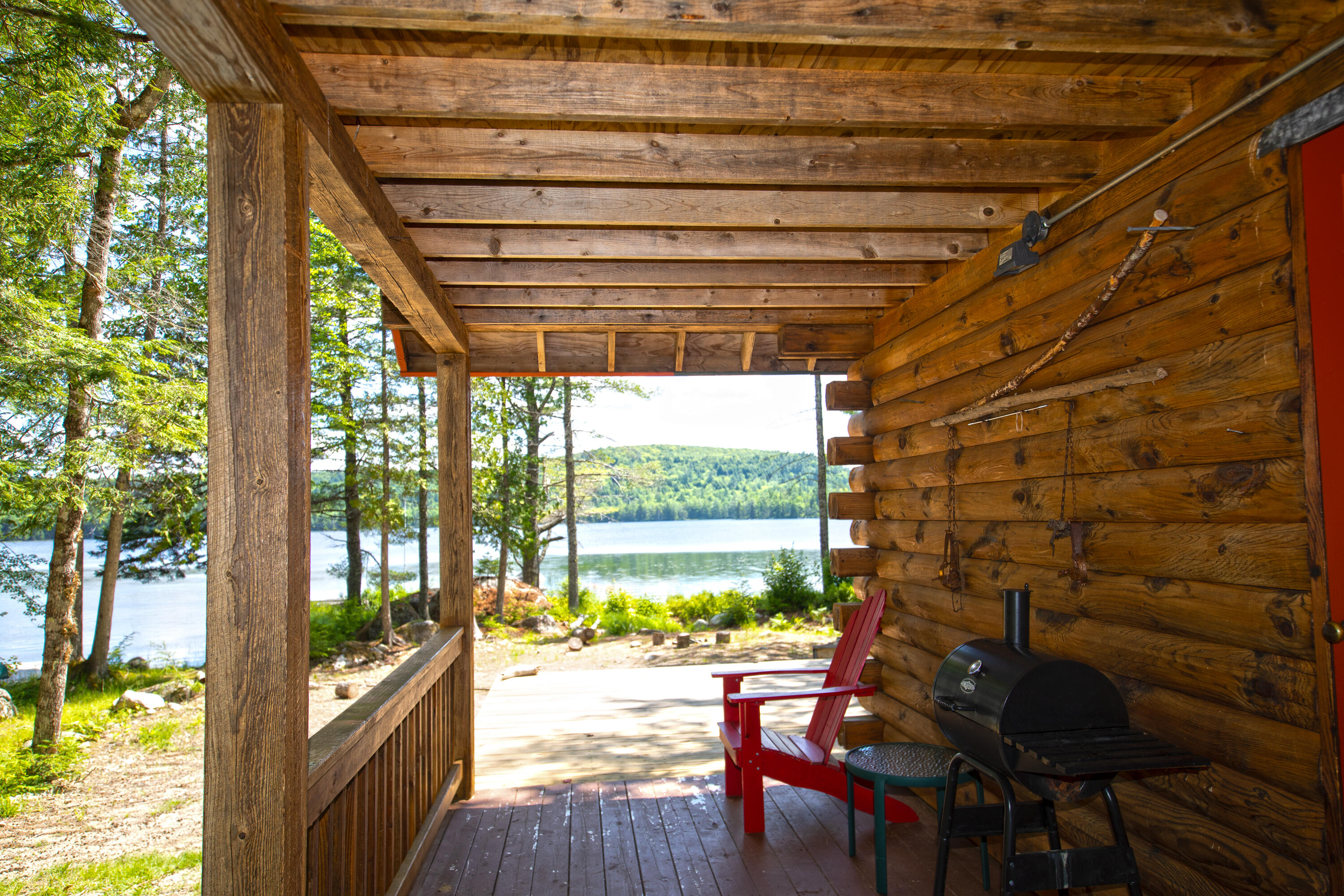 560-3 Off Comstock Road Aurora, ME 04408 - Photo 4 of 16 Front Deck